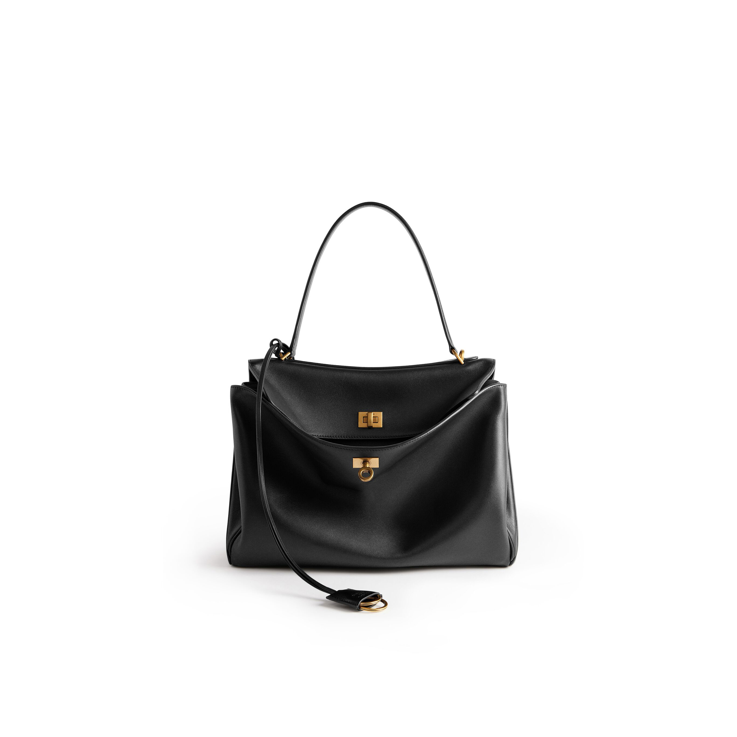 Ba*len*cia*ga rodeo medium tote gold hardware (35*23.3*10.9cm)